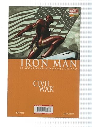 Immagine del venditore per CIVIL WAR IRON MAN, Numero 01: El Invencible Iron Man 1 y 2 (Panini 2007) venduto da El Boletin