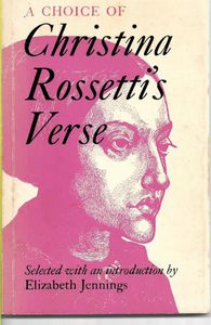 Bild des Verkufers fr A Choice of Christina Rossetti's Verse zum Verkauf von Book Haven