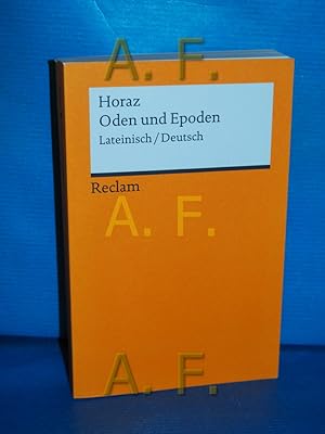 Image du vendeur pour Oden und Epoden : Lateinisch/Deutsch. bers. und hrsg. von Bernhard Kytzler / Reclams Universal-Bibliothek Nr. 9905 mis en vente par Antiquarische Fundgrube e.U.
