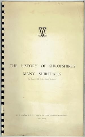 The History Of Shropshire's Many Shirehalls