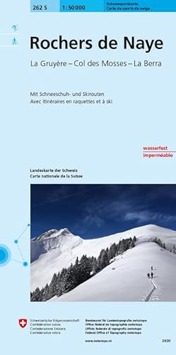 Seller image for 262S Rochers de Naye Schneesportkarte : Le Molson - Pays d'Enhaut - Col des Mosses for sale by AHA-BUCH GmbH