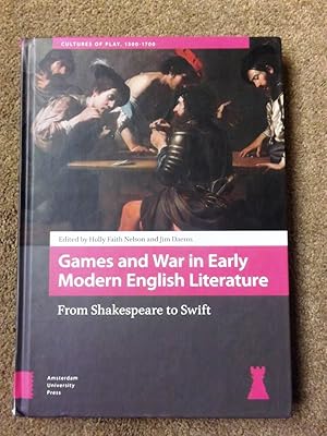 Seller image for Games and War in Early Modern English Literature: From Shakespeare to Swift for sale by Lacey Books Ltd
