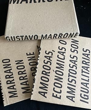 Gustavo Marrone [Marrana, marrano, marron, marrone, marronet + De cómo casi nunca las relaciones ...