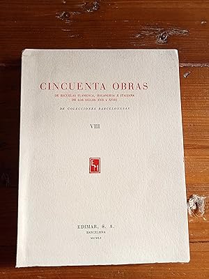 CINCUENTA OBRAS de escuelas flamenca, holandesa e italiana de los siglos XVII y XVIII de coleccio...