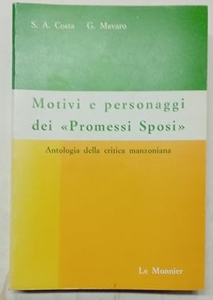 Imagen del vendedor de Motivi e Personaggi dei "Promessi Sposi". Antologia della Critica Manzoniana. Second Edition. a la venta por Plurabelle Books Ltd