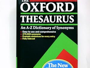Bild des Verkufers fr Oxford Thesaurus: An A-Z Dictionary of Synonyms (Divisin Academic) zum Verkauf von Antiquariat Buchhandel Daniel Viertel