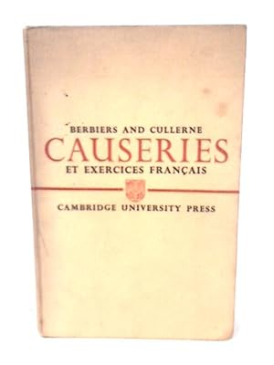 Image du vendeur pour Causeries et Exercices Francais mis en vente par World of Rare Books