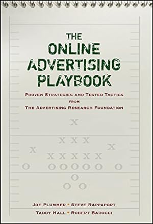 Seller image for The Online Advertising Playbook: Proven Strategies and Tested Tactics from the Advertising Research Foundation for sale by Antiquariat Buchhandel Daniel Viertel