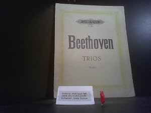 Imagen del vendedor de Trios fr Violine, Viola, Violoncello : Bd. I : Violino. von L. van Beethoven. Hrsg. von Ferdinand David a la venta por Der Buchecker