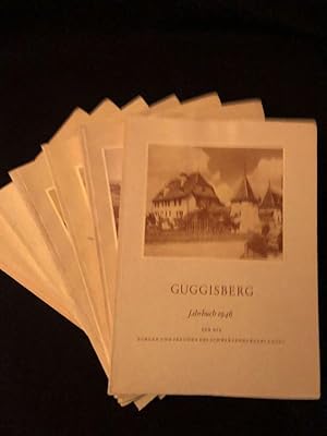 Image du vendeur pour Guggisberg Jahrbuch 1946 - 1959. 7 Bnde komplett. mis en vente par Libretto Antiquariat & mundart.ch