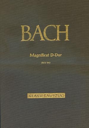 Seller image for Magnificat D-Dur. BMV 243 Klavierauszug // Magnificat D major vocal score for sale by Versandantiquariat Ottomar Khler