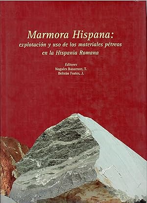 Imagen del vendedor de Marmora Hispana a la venta por Libreria sottomarina - Studio Bibliografico