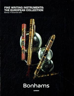 Bonhams December 2015 Fine Writing Instruments: The European Collection