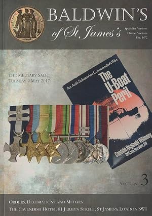 Baldwins May 2017 The Military Sale Auction III Orders, Decorations & Medals