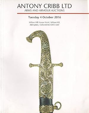 Antony Cribb Ltd October 2016 Arms & Armour