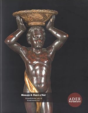 Ader Nordmann October 2017 Furniture & Works of Art