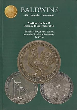 Baldwins September 2015 British 18th Century Tokens Auction No. 97