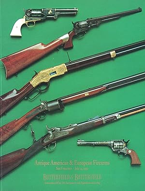 Butterfield & Butterfield July 1992 Antique American & European Firearms