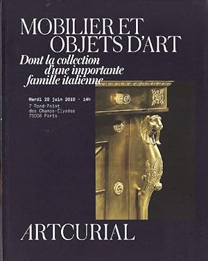 Artcurial June 2016 French Furniture & Works of Art - Collection Italian Family