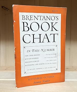 Brentano's Book Chat. "The Hemingway Legend." Volume 7, Number 5, September-October Autumn Number...