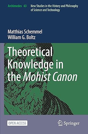 Seller image for Theoretical Knowledge in the Mohist Canon for sale by moluna