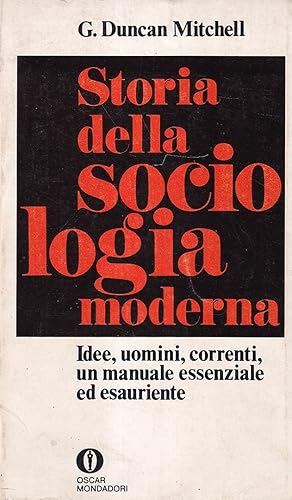 Storia della sociologia moderna