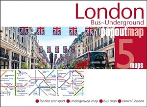Seller image for Popout Maps London Bus & Underground Tube for sale by GreatBookPrices