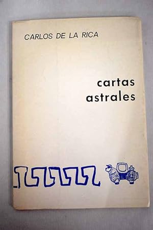 Bild des Verkufers fr Cartas astrales zum Verkauf von Alcan Libros