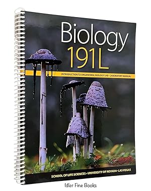 Seller image for Biology 191L: Introduction to Organismal Biology Lab (Laboratory Manual) for sale by Idler Fine Books