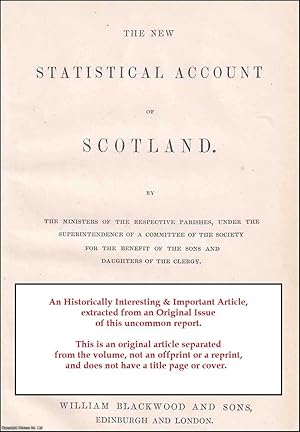 Image du vendeur pour Parish of Ormiston. Presbytery of Dalkeith, Synod of Lothian and Tweeddale. An uncommon original article from The New Statistical Account of Scotland, 1845. mis en vente par Cosmo Books