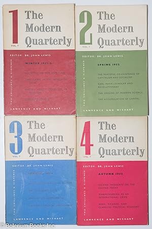 The Modern Quarterly [4 issues]