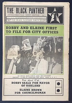 The Black Panther Intercommunal News Service. Vol. IX no 15 (Saturday, January 27, 1973)