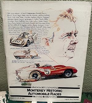 Eleventh Anniversary Monterey Historic Automobile Races, A Tribute to Ferrari August 24 & 25, 198...