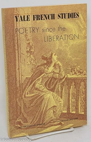 Seller image for Yale French Studies: #21, Spring-Summer 1958: Poetry Since the Liberation for sale by Bolerium Books Inc.