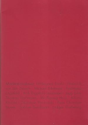 Bild des Verkufers fr Meditationskunst in der Kirche: Hildegard Draht, Heinrich von den Driesch, Michael Edelmann, Karl-Heinz Engstfeld, Ruth Engstfeld-Schremper, Jupp Ernst, Thomas Hartmann, Wolfgang Husse, Alfons Krbel, Zdzislaw Pacholski, Peer Christian Stuwe, Sabine Swoboda, Ludger Theeling, zum Verkauf von Lewitz Antiquariat