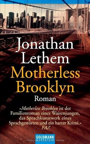 Seller image for Motherless Brooklyn: Roman for sale by Antiquariat Buchhandel Daniel Viertel