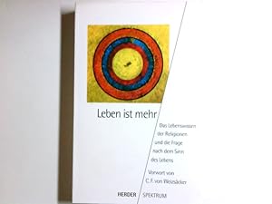 Seller image for Leben ist mehr for sale by Antiquariat Buchhandel Daniel Viertel