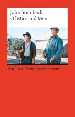 Imagen del vendedor de Of Mice and Men: Englischer Text mit deutschen Worterklrungen. B2-C1 (GER) a la venta por Antiquariat Buchhandel Daniel Viertel