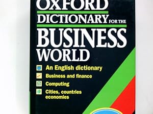 Bild des Verkufers fr The Oxford Dictionary for the Business World zum Verkauf von Antiquariat Buchhandel Daniel Viertel