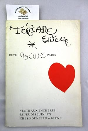 Bild des Verkufers fr Triade diteur-Revue Verve. Livres Ilustres du 20me siecle zum Verkauf von Chiemgauer Internet Antiquariat GbR