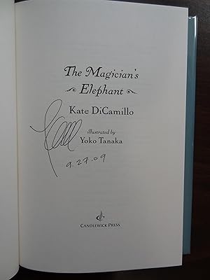 Immagine del venditore per The Magician's Elephant *Signed venduto da Barbara Mader - Children's Books