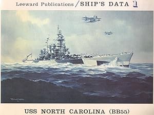 Seller image for USS NORTH CAROLINA (SHIP'S DATA NO. 1) for sale by Books on the Boulevard