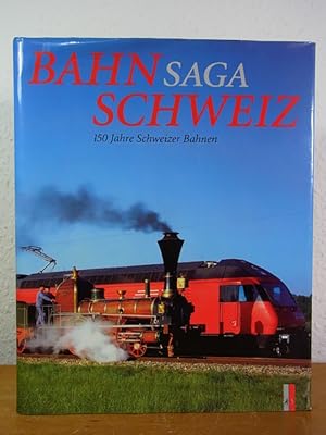 Bild des Verkufers fr Bahnsaga Schweiz. 50 Jahre Schweizer Bahnen zum Verkauf von Antiquariat Weber