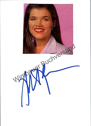 Bild des Verkufers fr Original Autogramm Anke Engelke /// Autogramm Autograph signiert signed signee zum Verkauf von Antiquariat im Kaiserviertel | Wimbauer Buchversand