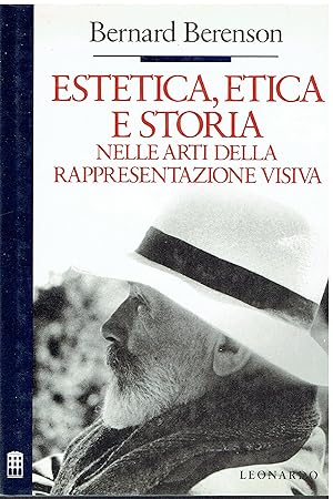 Bild des Verkufers fr Estetica, etica e storia nelle arti della rappresentazione visiva zum Verkauf von Libreria sottomarina - Studio Bibliografico