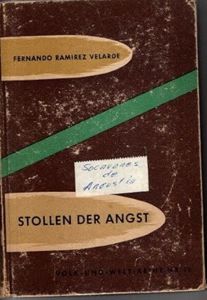 Imagen del vendedor de Stollen der Angst. Deutsch von Hans Wiltsch und Herbert Bruning a la venta por nika-books, art & crafts GbR