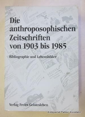 Bibliographie und Lebensbilder. Herausgegeben von Götz Deimann u.a. Stuttgart, Freies Geisteslebe...