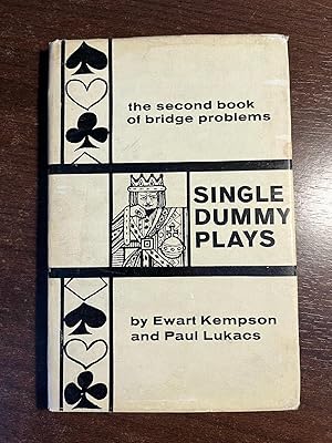 Seller image for SINGLE DUMMY PLAYS for sale by Happyfish Books