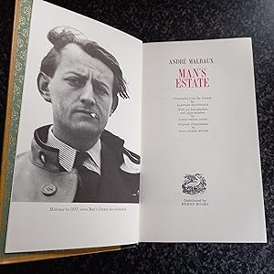 Image du vendeur pour Man's Estate ( Books that have changed Man's Thinking ) mis en vente par just books