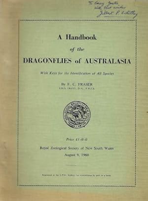 A Handbook of the Dragonflies of Australasia With keys for the identification of all species